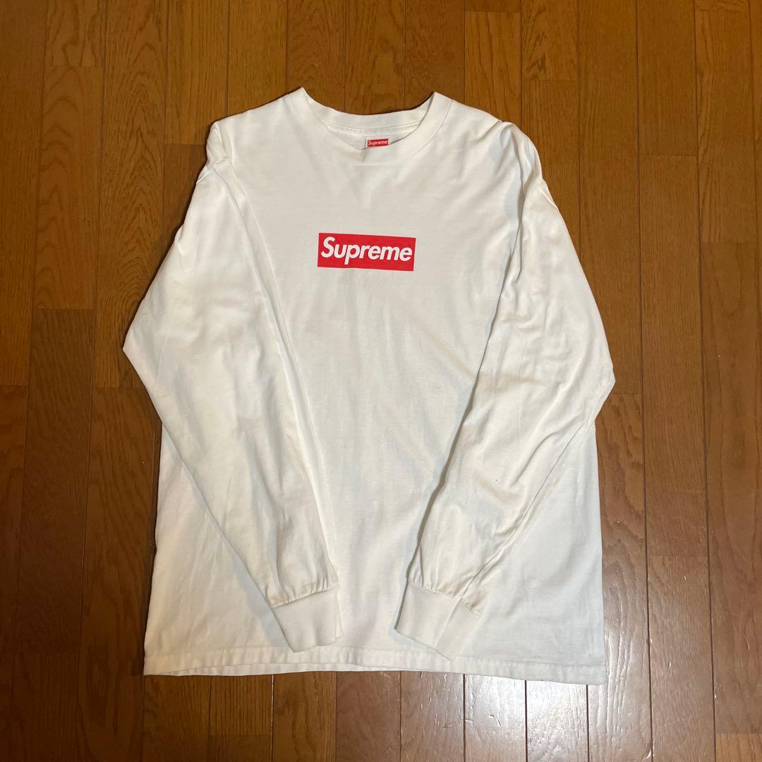 H*S様 supremeロゴ長袖M