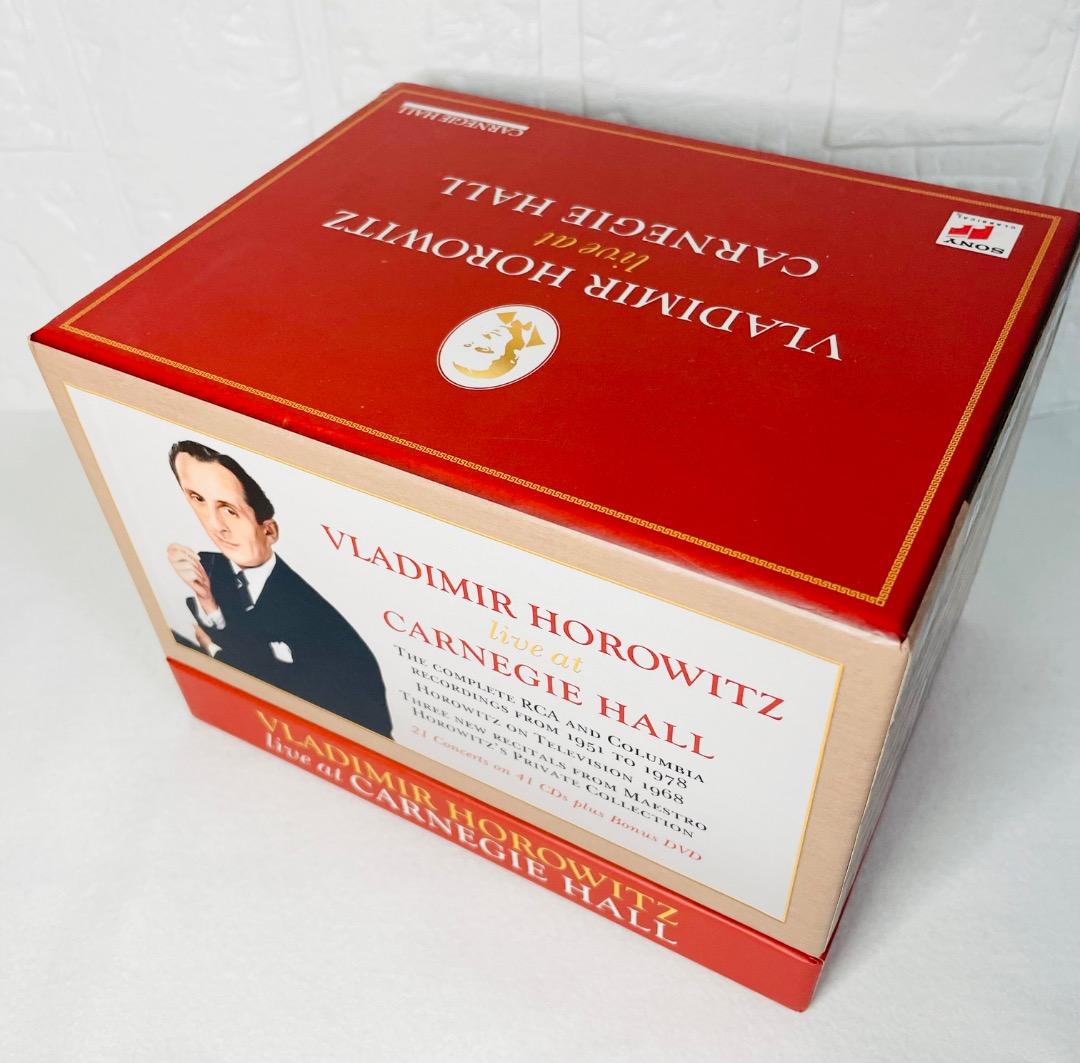ホロヴィッツ・ライヴ・アット・カーネギー・ホール （４１ＣＤ＋ＤＶＤ）希少
