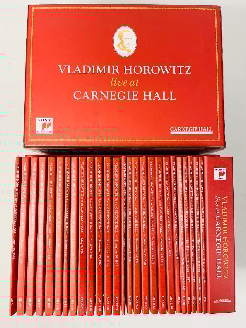 ホロヴィッツ・ライヴ・アット・カーネギー・ホール （４１ＣＤ＋ＤＶＤ）希少