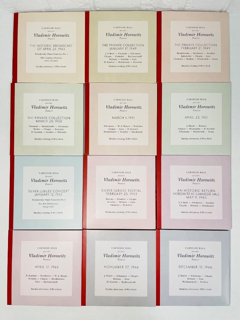 ホロヴィッツ・ライヴ・アット・カーネギー・ホール （４１ＣＤ＋ＤＶＤ）希少