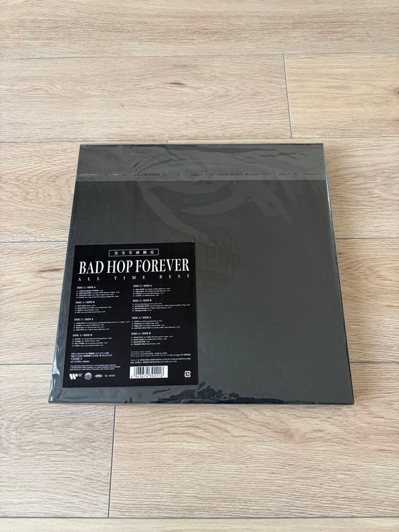 美品 BAD HOP Badhop レコード 付属マット付き