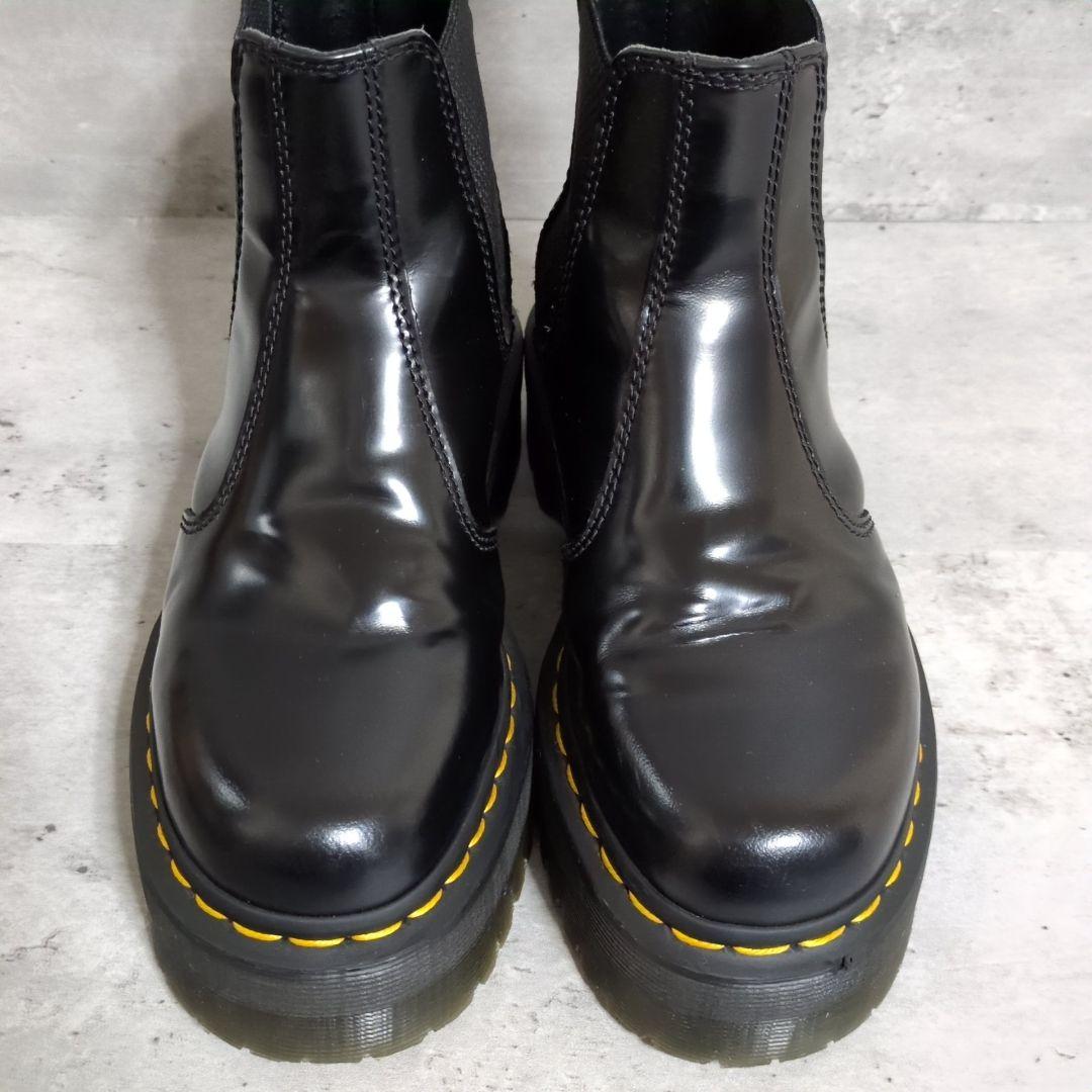 美品✨【ドクターマーチン】2976 QUAD☆サイドゴアブーツ☆厚底☆UK4