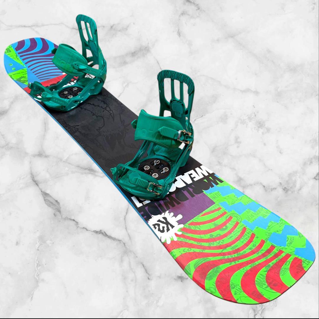 【2点セット】K2 WWW 151スノーボード SALOMON リズム