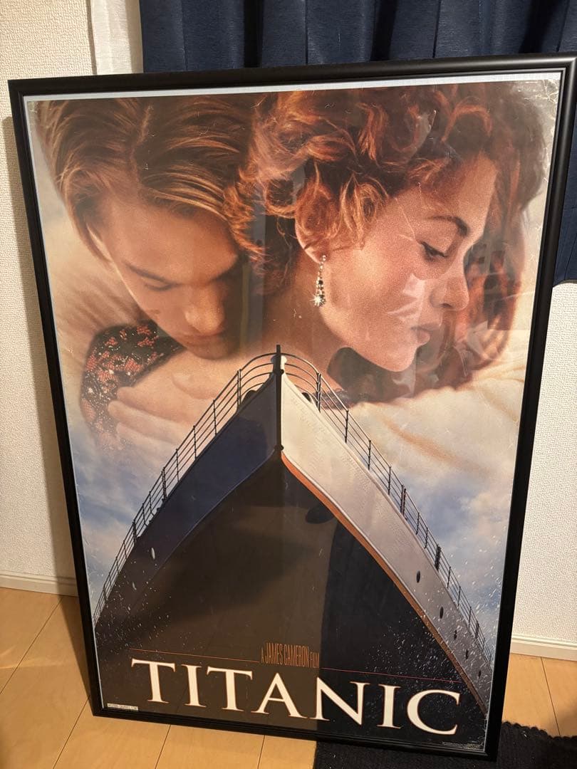TITANIC オリジナル ポスター 額付き タイタニック