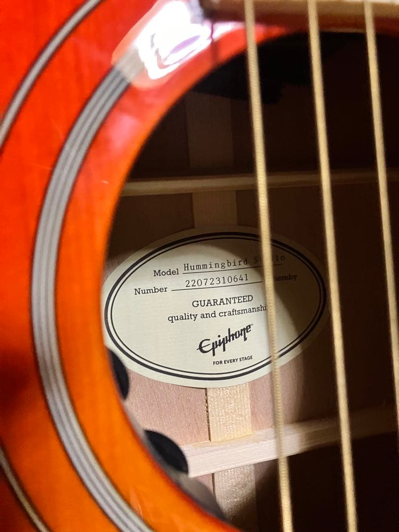 Epiphone Hummingbird アコースティックギター