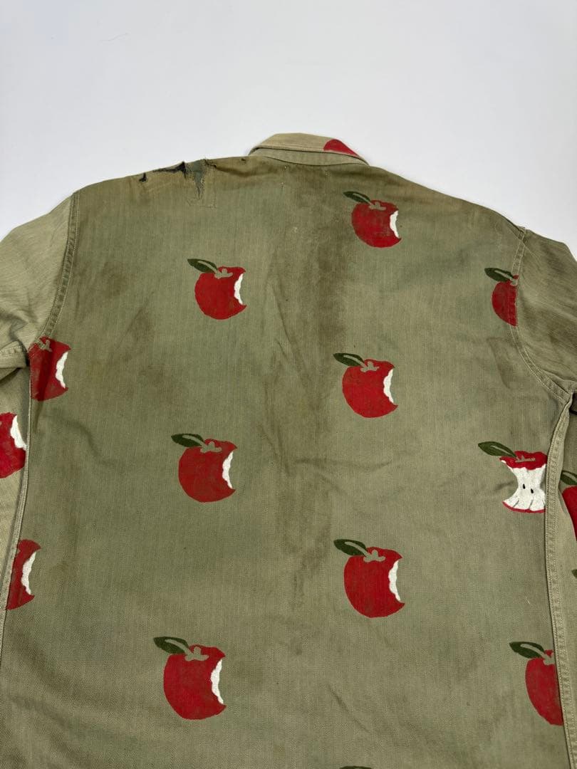 40s P-41 USMC HBT リンゴ アップル ミリタリービンテージ