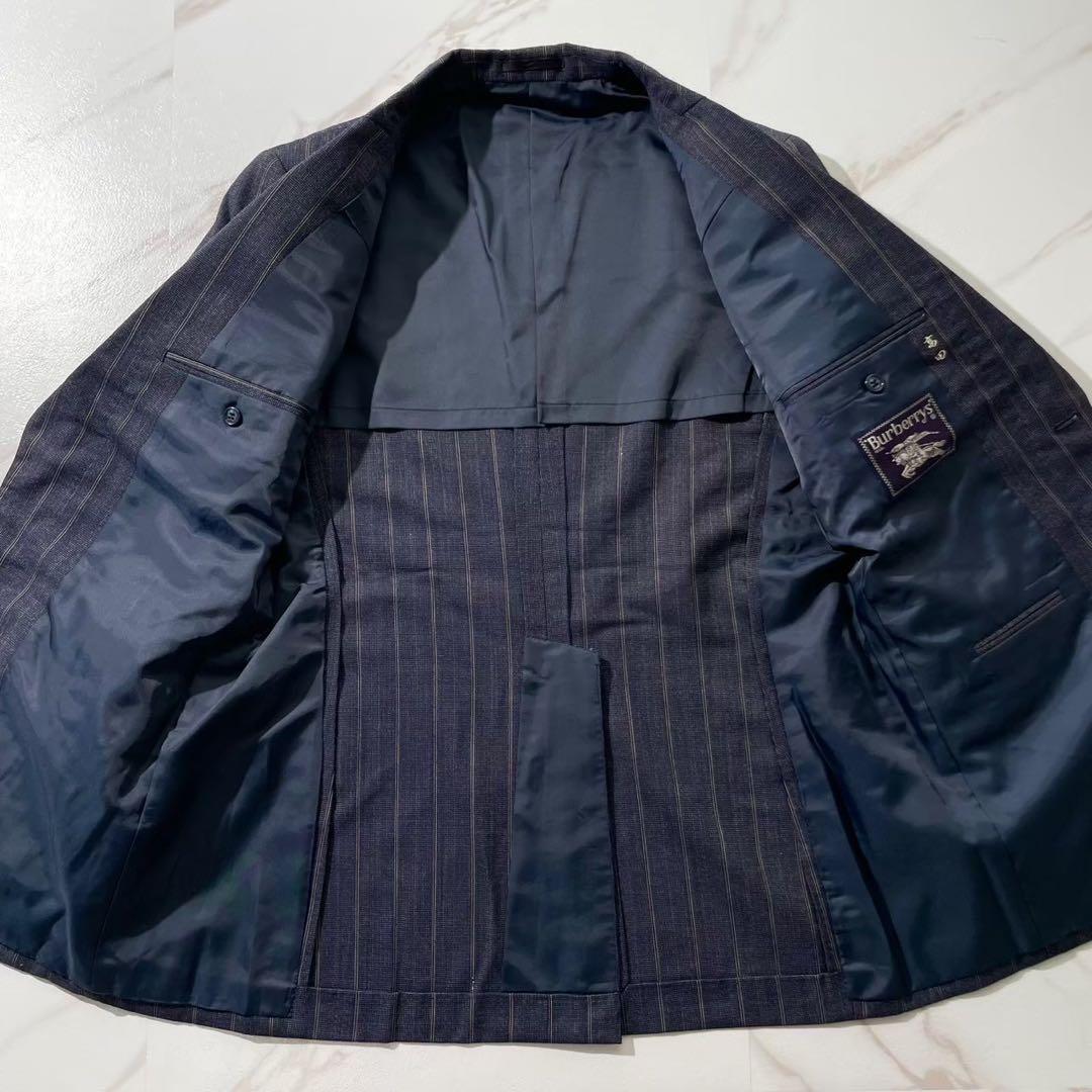 美品✨Burberrys バーバリー　セットアップ　スーツ　ネイビー　AB XL