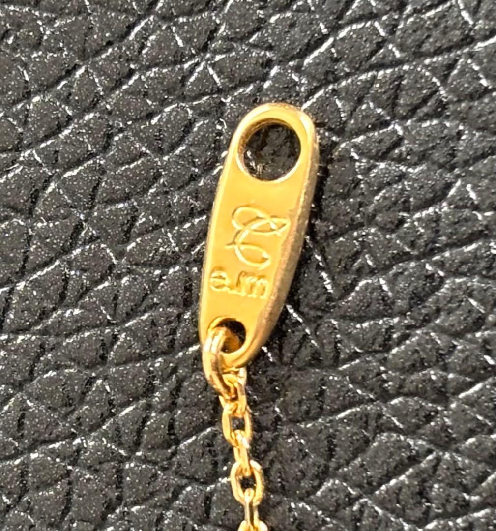 e.m. K18 チェーン ネックレス 40cm