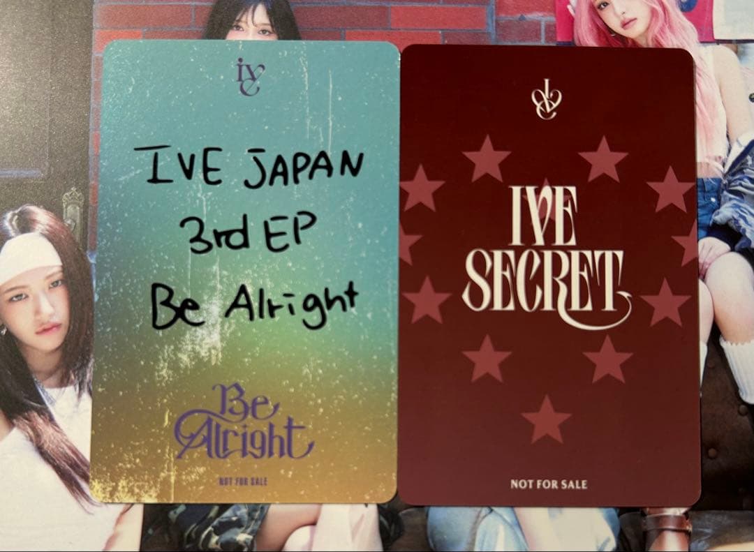 Ive ウォニョン 東京会場限定 Secret be alright