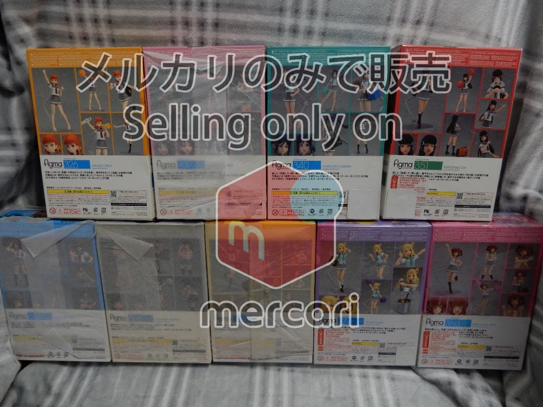 【ほぼ新品】figma ラブライブ！サンシャイン!! Aqoursメンバー全員