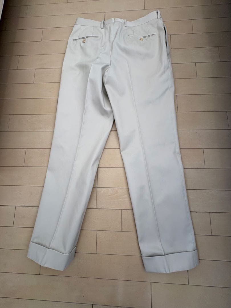 最終値下⭐︎試着のみBeamsF パンツ/オフホワイト46 ringjacket製