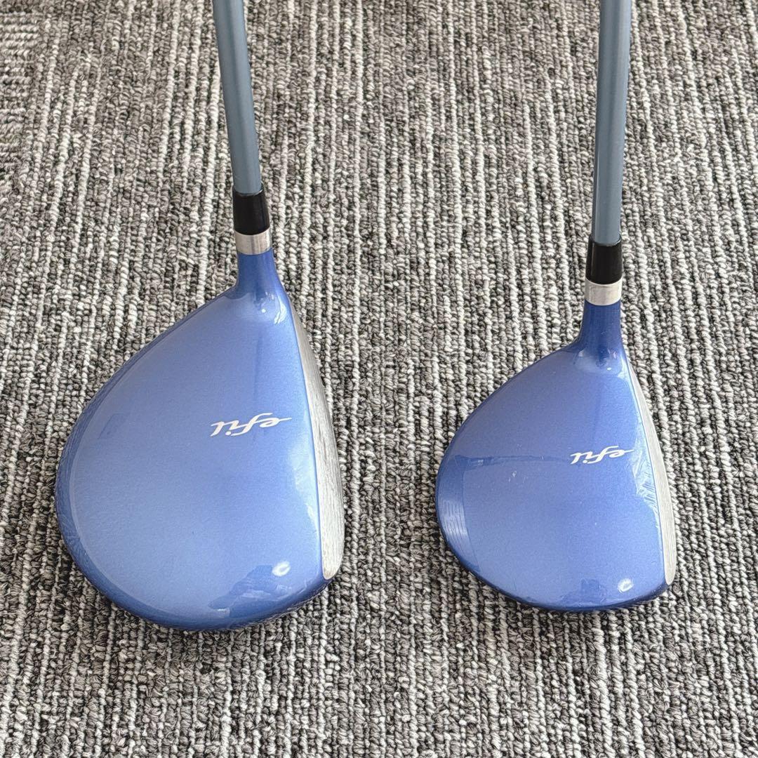 送料無料❗️ミズノ/efil 初心者 レディース ゴルフ クラブセット