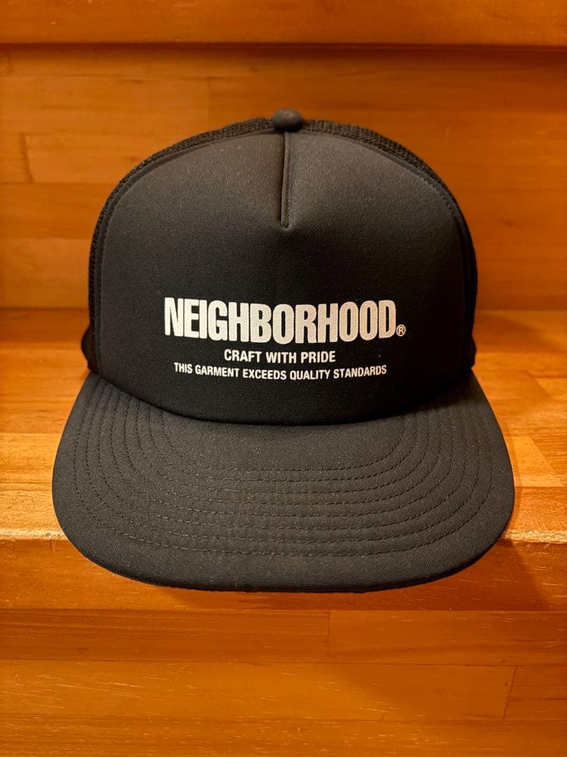 NEIGHBORHOOD MESH CAP メッシュキャップ　ブラック