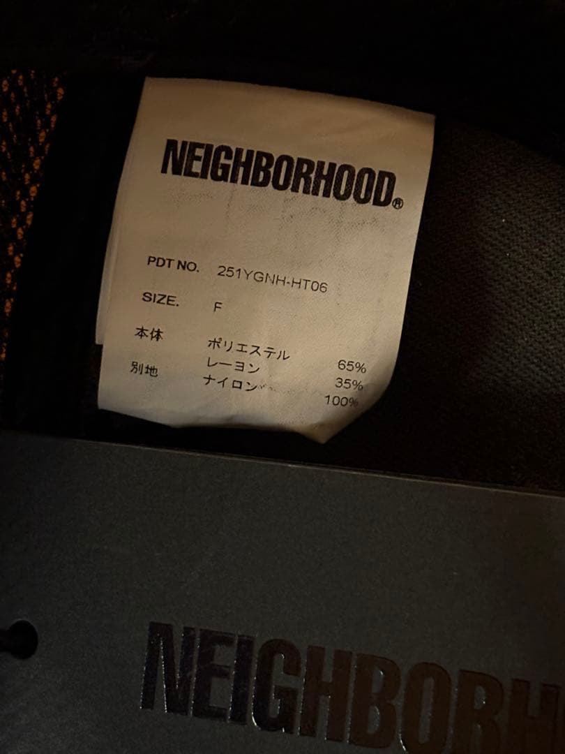 NEIGHBORHOOD MESH CAP メッシュキャップ　ブラック