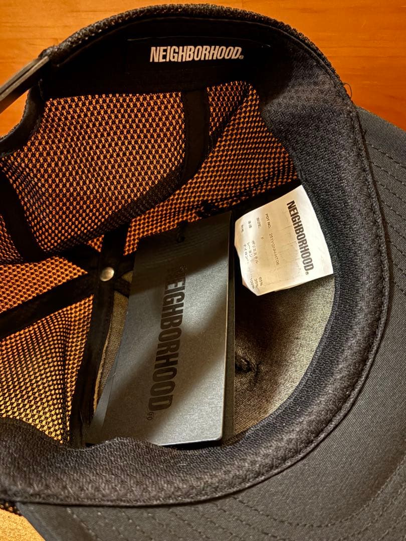 NEIGHBORHOOD MESH CAP メッシュキャップ　ブラック