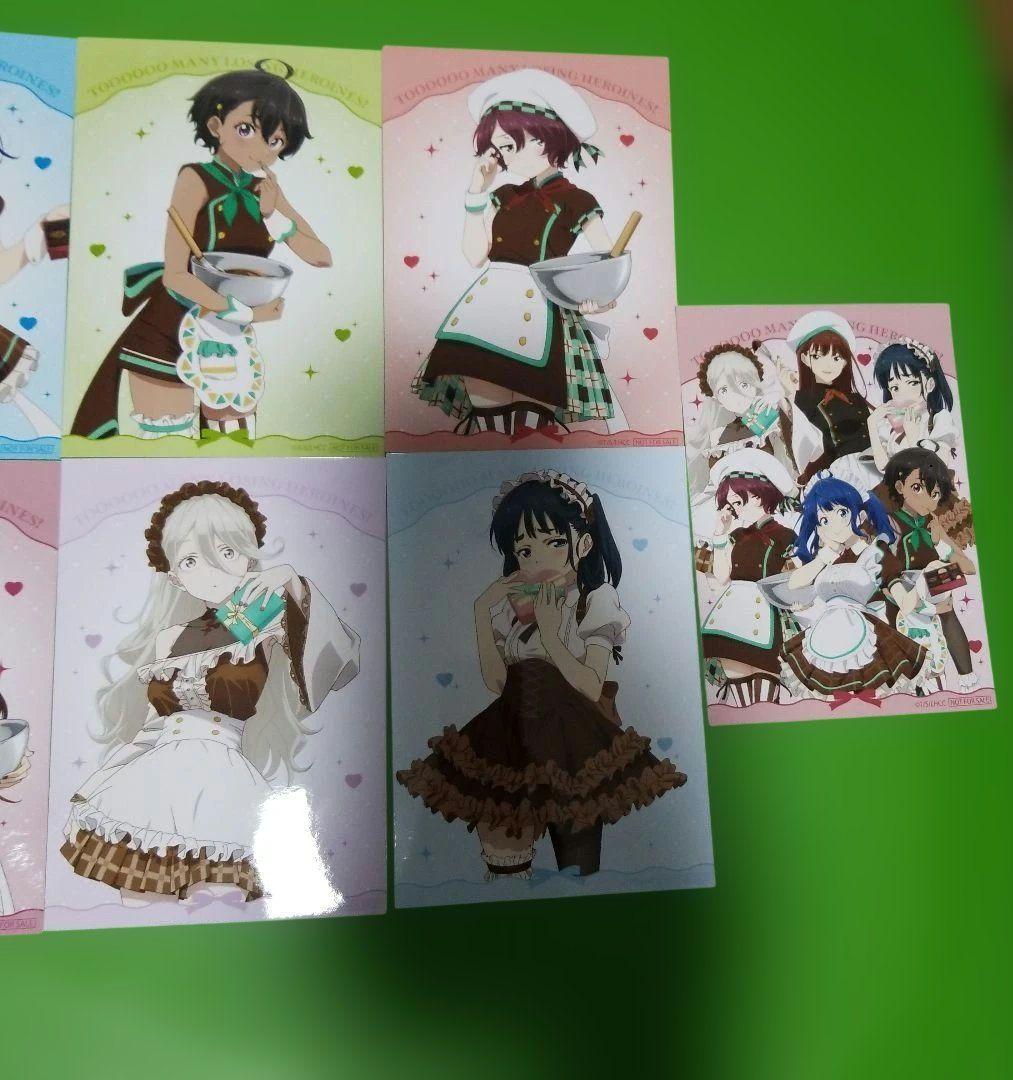 負けヒロインが多すぎる！ゲーマーズ　バレンタイン　ブロマイド　コンプセット