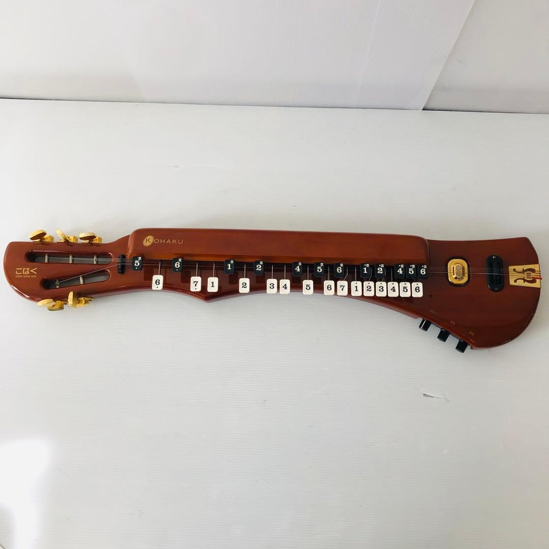 良品 SUZUKI こはく ソプラノ 電気大正琴 楽器 CHK-1 スズキ