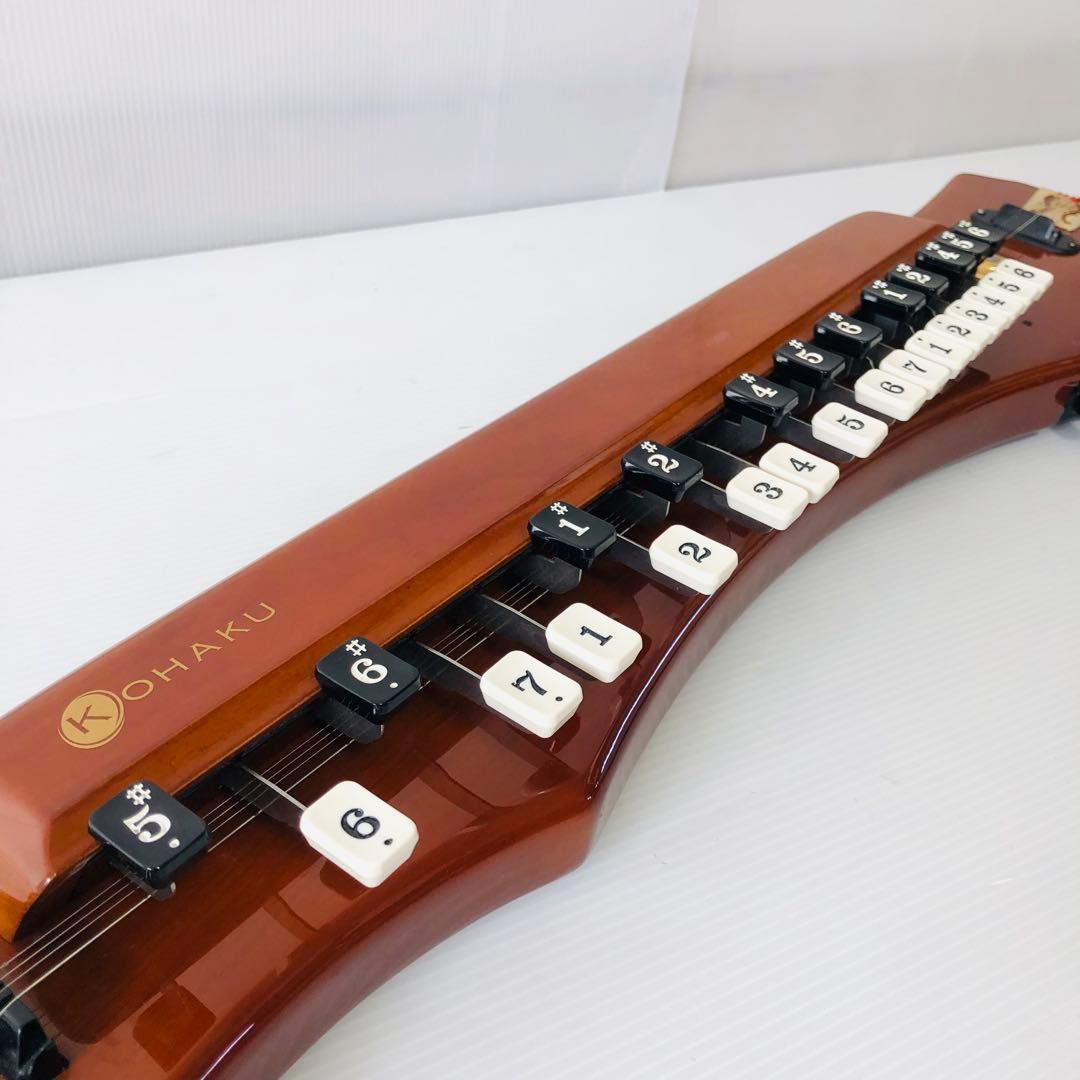 良品 SUZUKI こはく ソプラノ 電気大正琴 楽器 CHK-1 スズキ