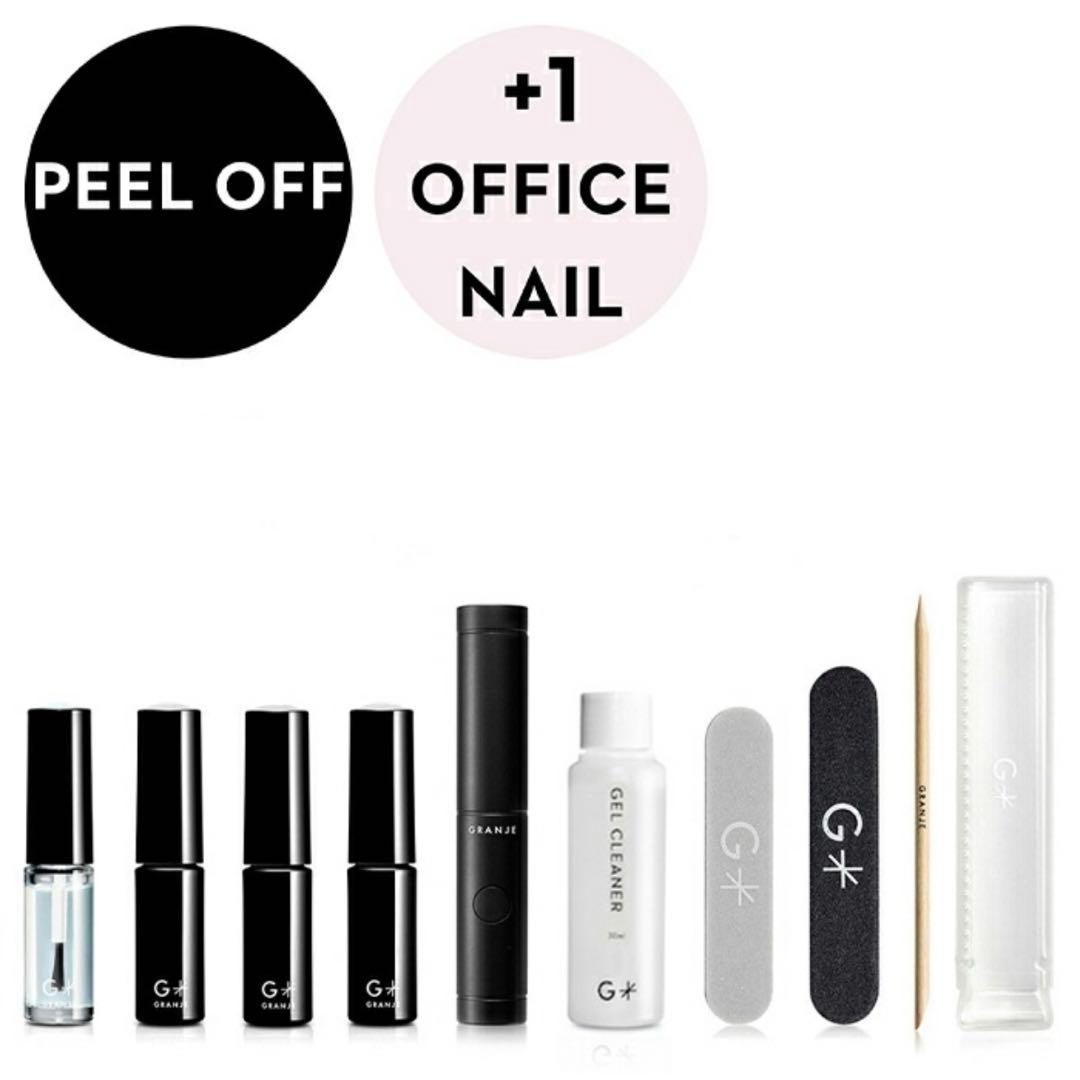 【新品】グランジェ ネイル ピールオフジェルセット ➕オフィスネイル 162