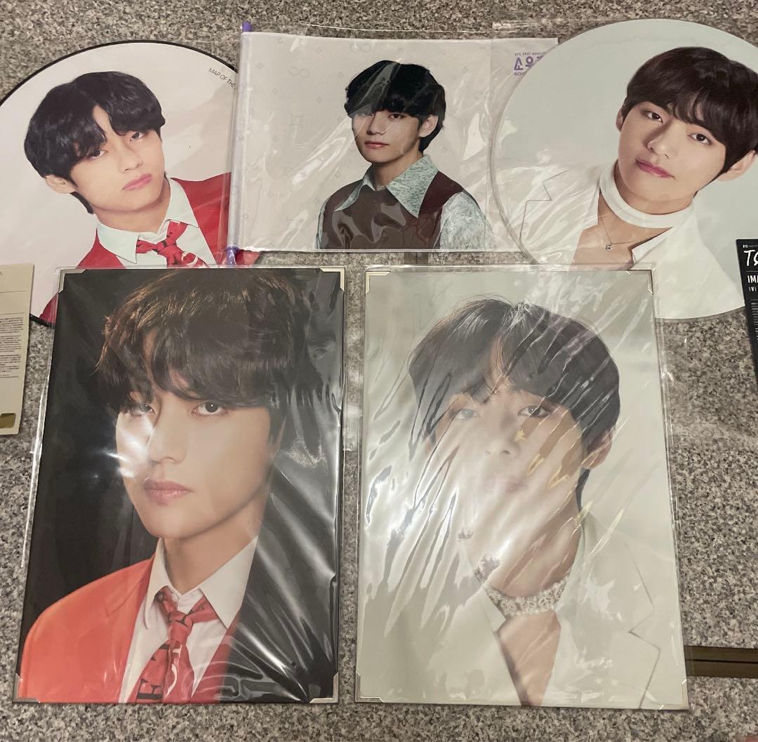 BTS グッズ セット　cd dvd トレカなし　うちわ ジミン　テテ