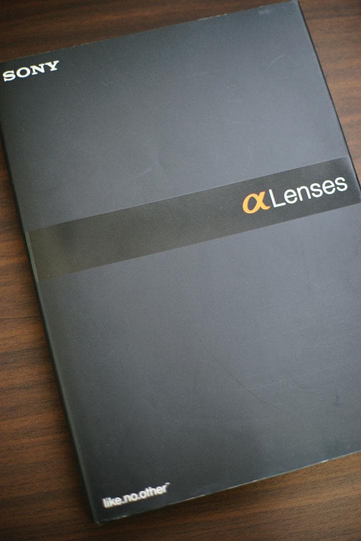 非売品　ソニー　アルファ　特製　図鑑　アルバム　（日本語版）