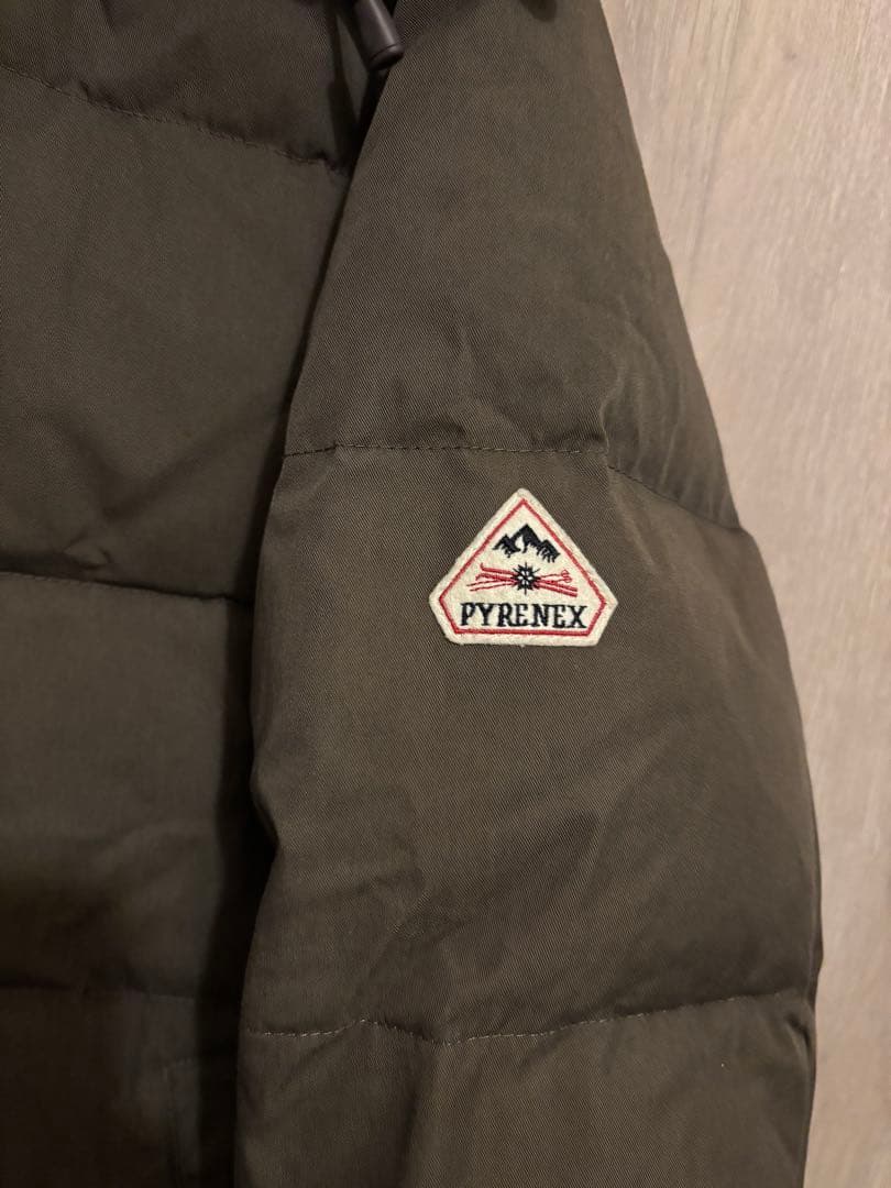 PYRENEX ダウンジャケット S/M オリーブ
