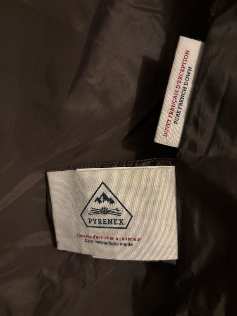 PYRENEX ダウンジャケット S/M オリーブ