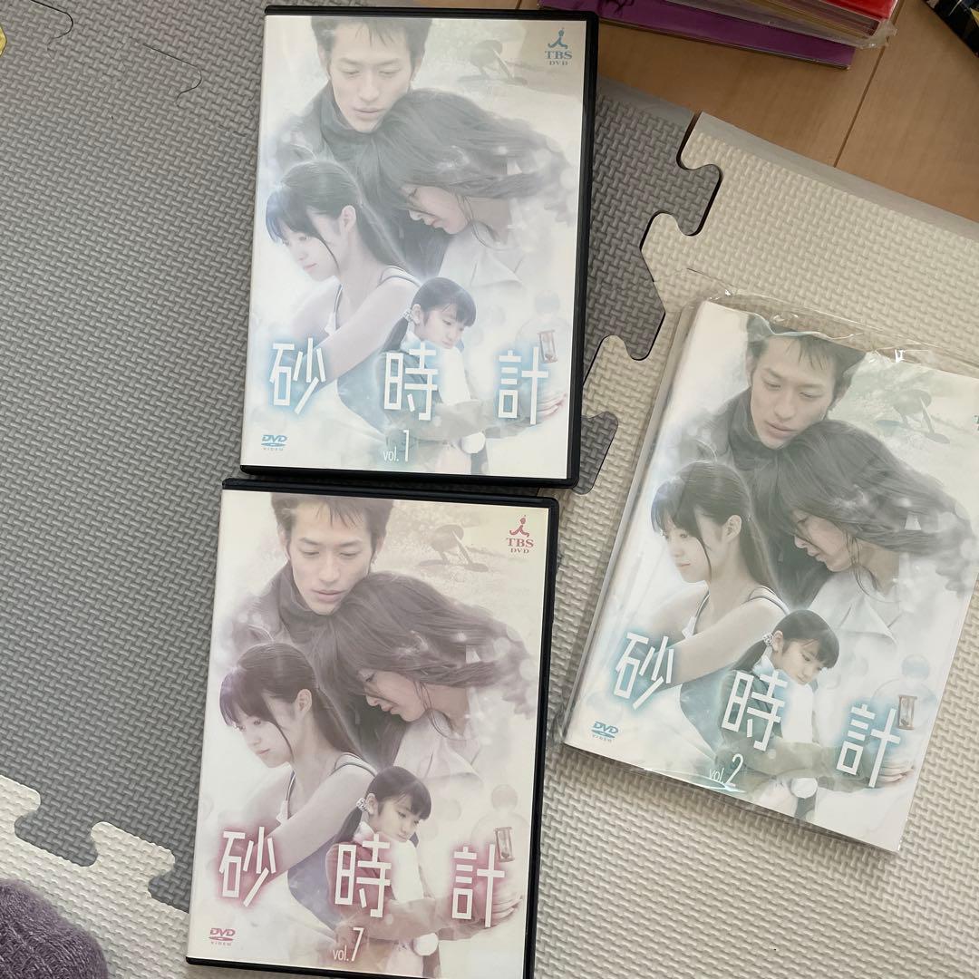 テレビドラマ【砂時計】全１２巻 レンタル版DVD(日本国内正規品) 全巻セット