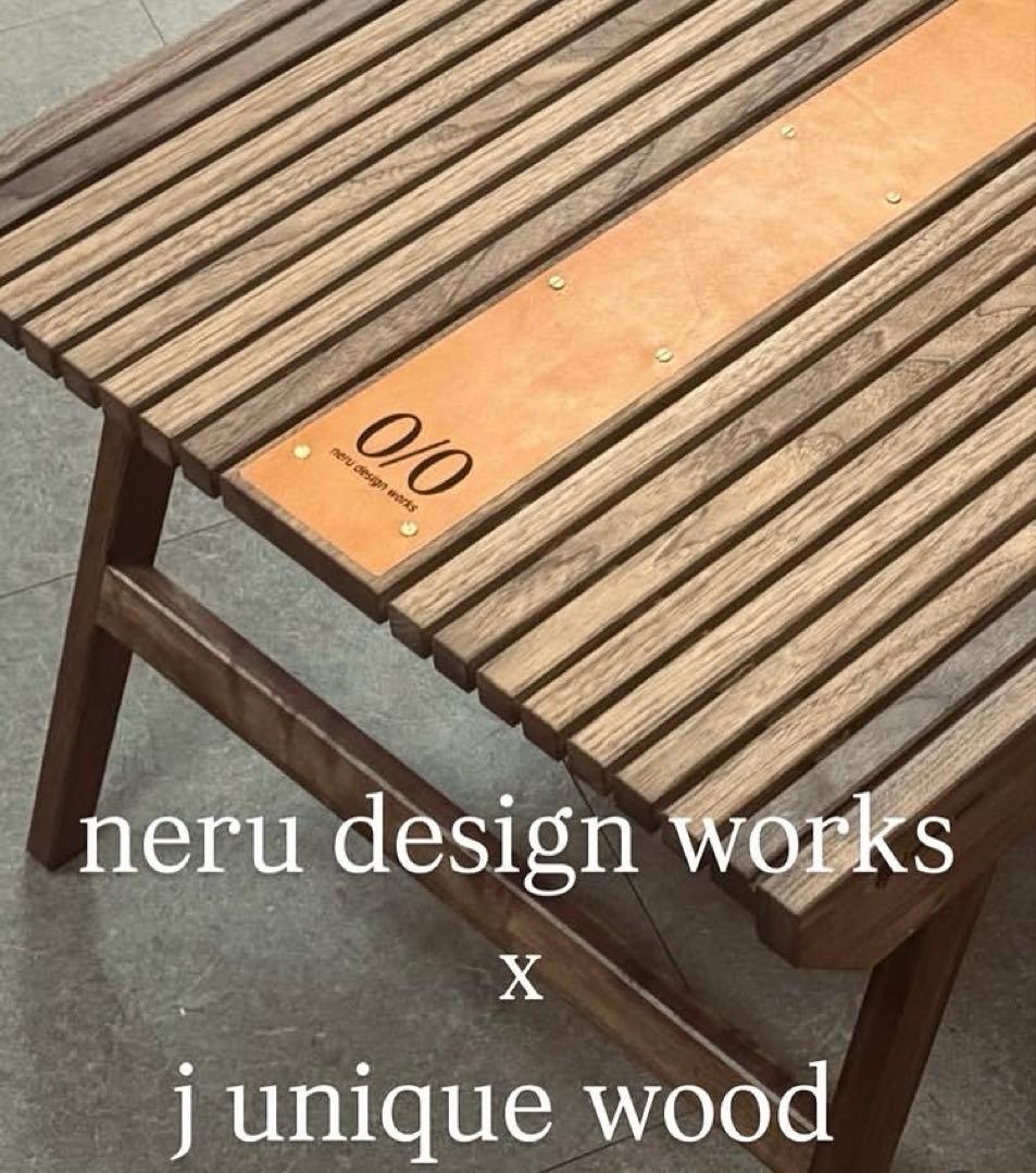 J Unique Wood × nerudesignworks