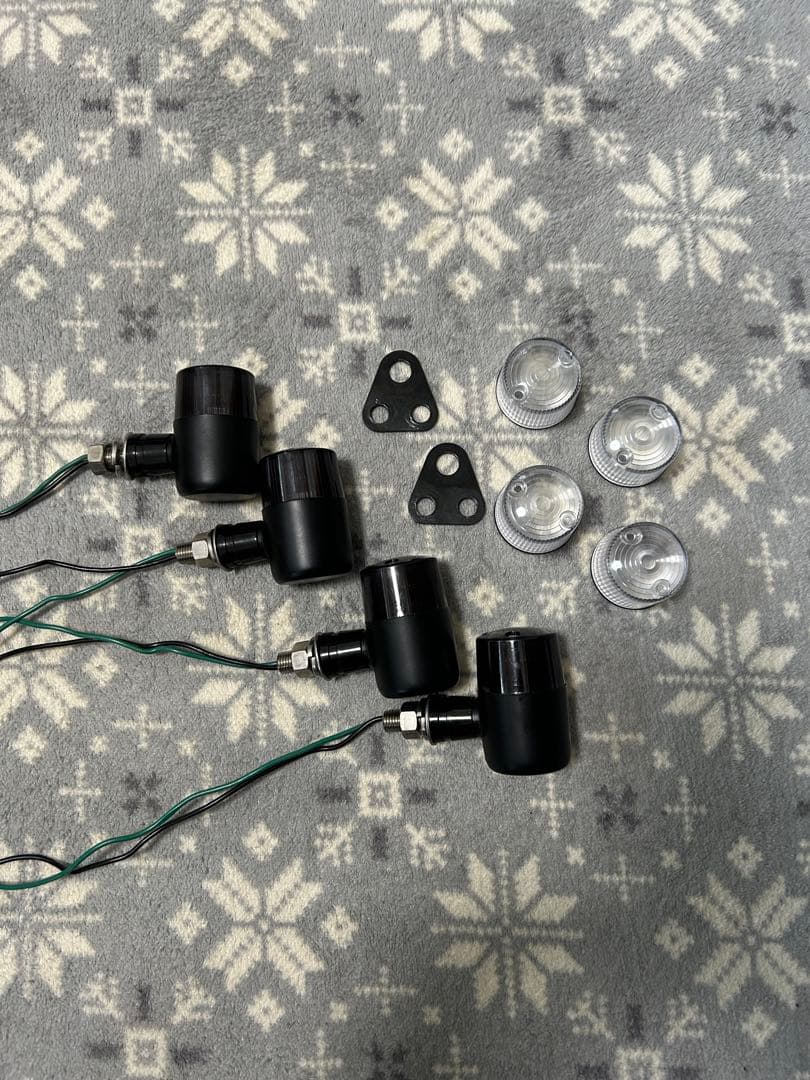 POSH ウインカー ウインカーキット　 ブラックボディSR400/500