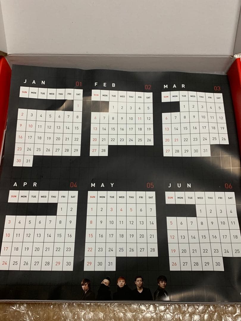 BIGBANG YG FAMILY メイキングDVD カレンダーセット2NE1