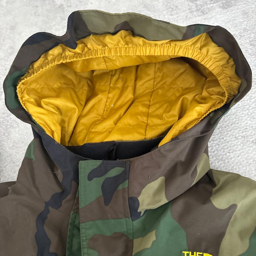 120 ノースフェイス　カモフラ