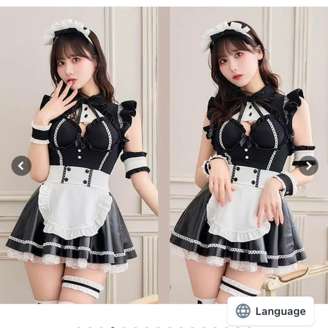 【金曜日〆】ロココノワールレザーメイMalymoon/マリームーン / コスプレ