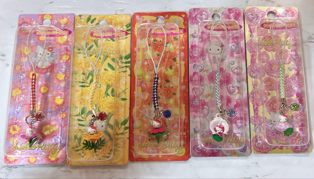 ハローキティ 根付けセット 5種セット