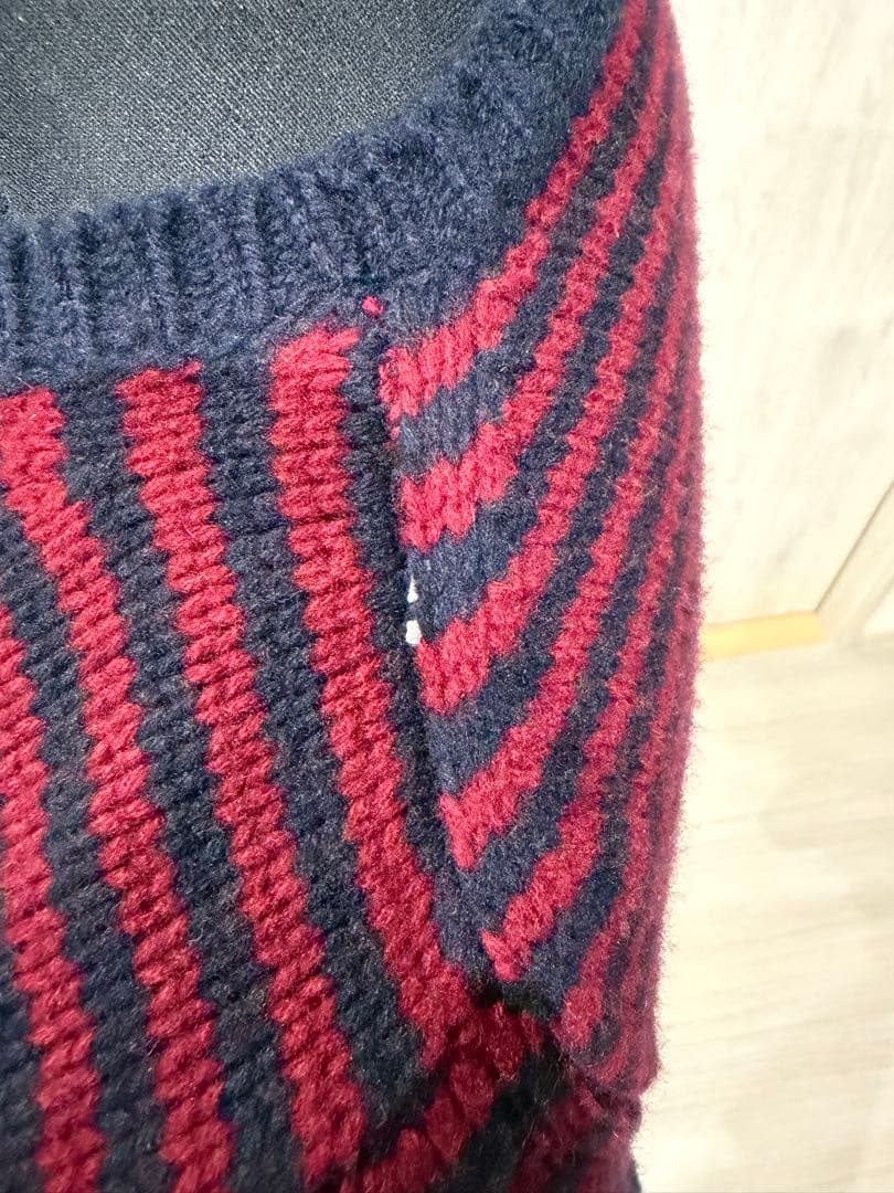 MONCLER モンクレール ボーダーニット セーター M