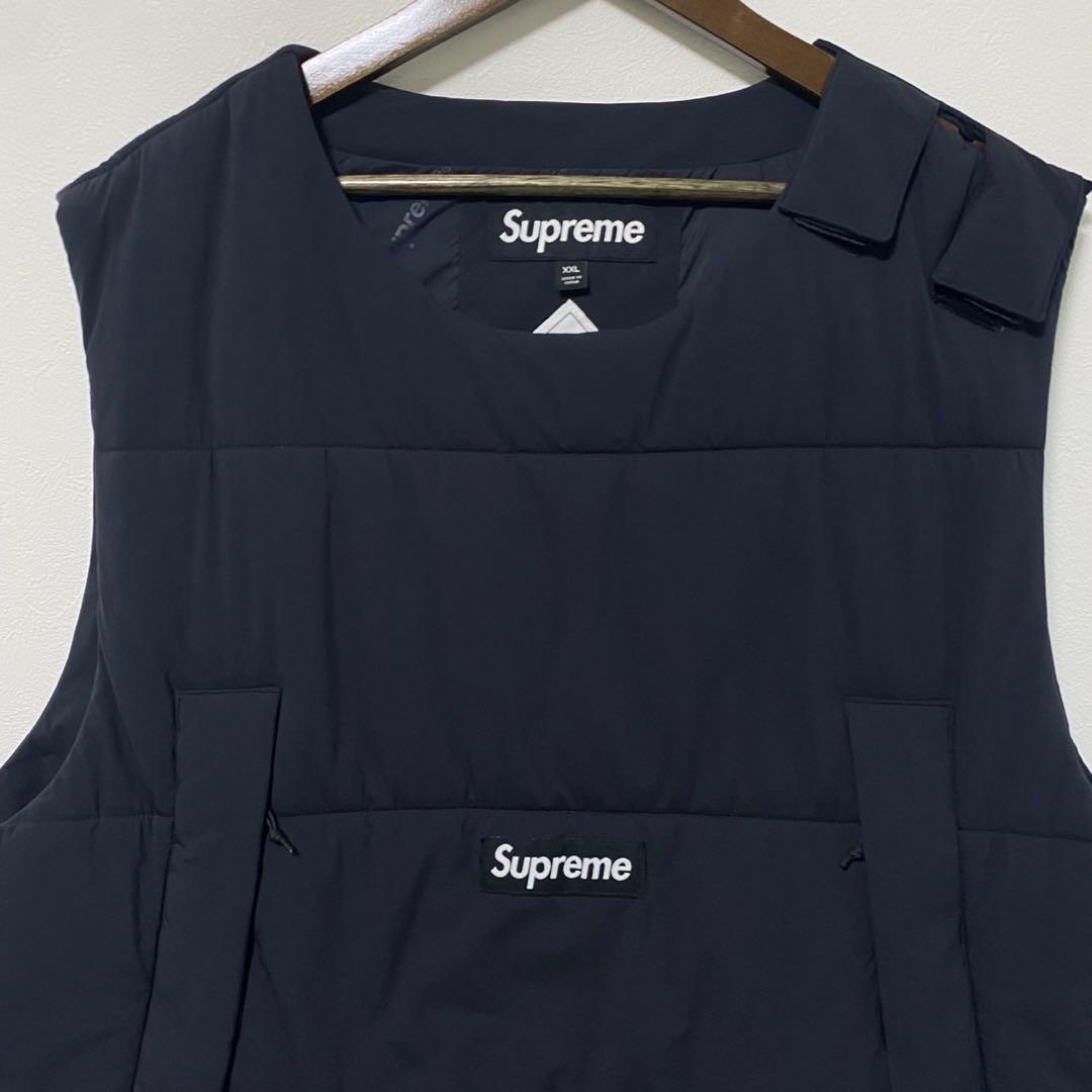 【Supreme】ベスト ゴアテックス 黒 WINDSTOPPER(O0008)