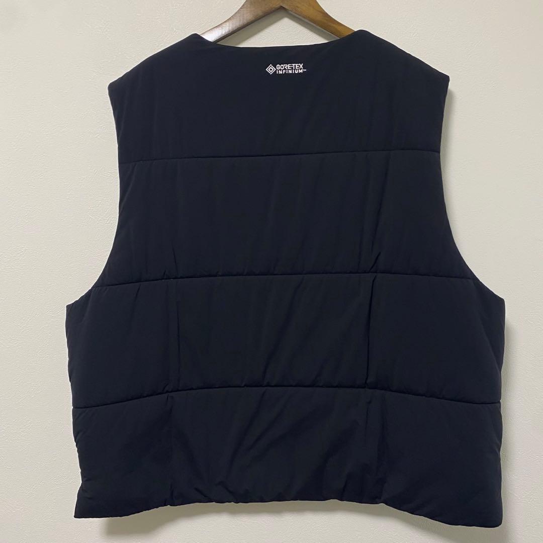 【Supreme】ベスト ゴアテックス 黒 WINDSTOPPER(O0008)