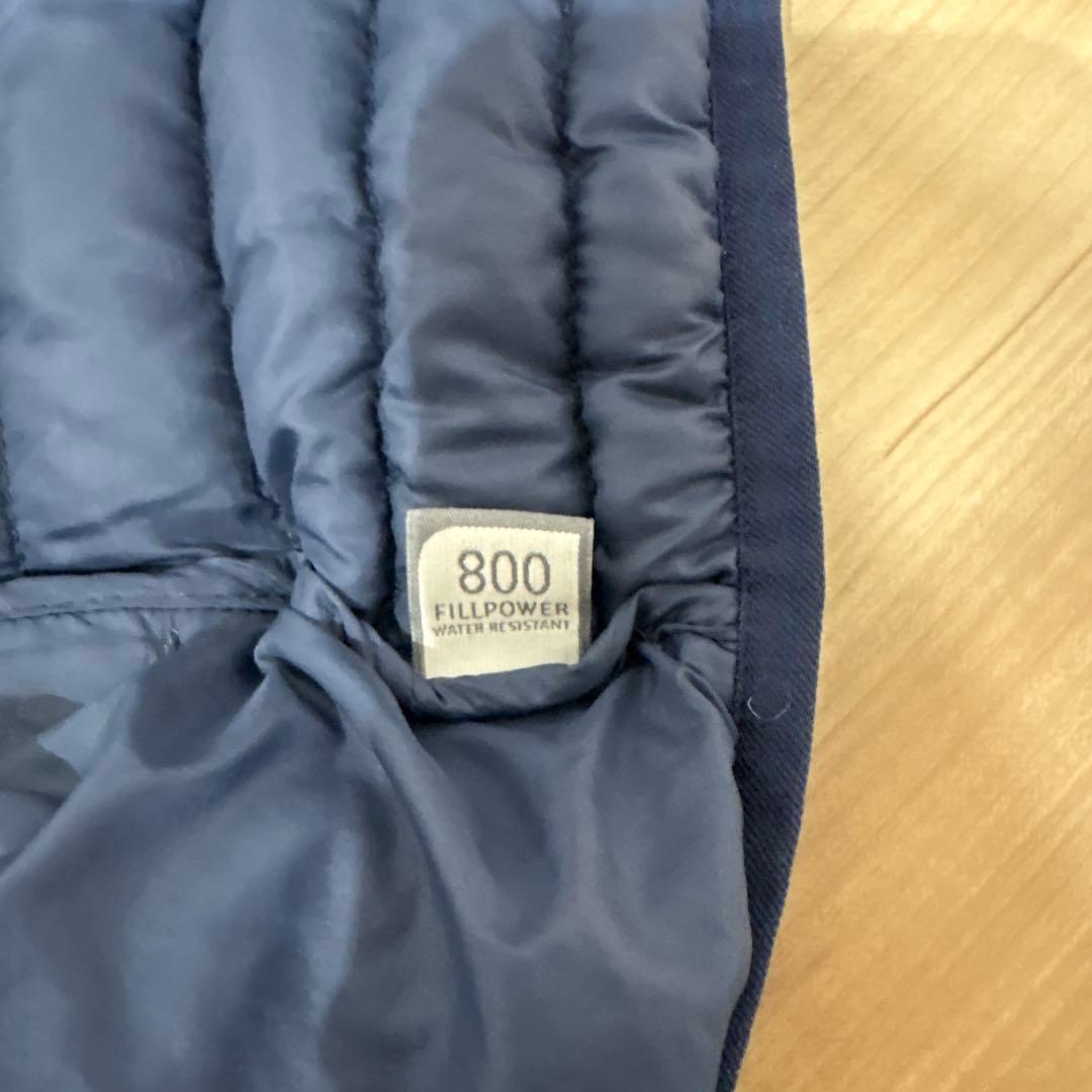 【美品】ホグロフス エッセンス ダウンジャケット メンズM（日本L相当）ネイビー