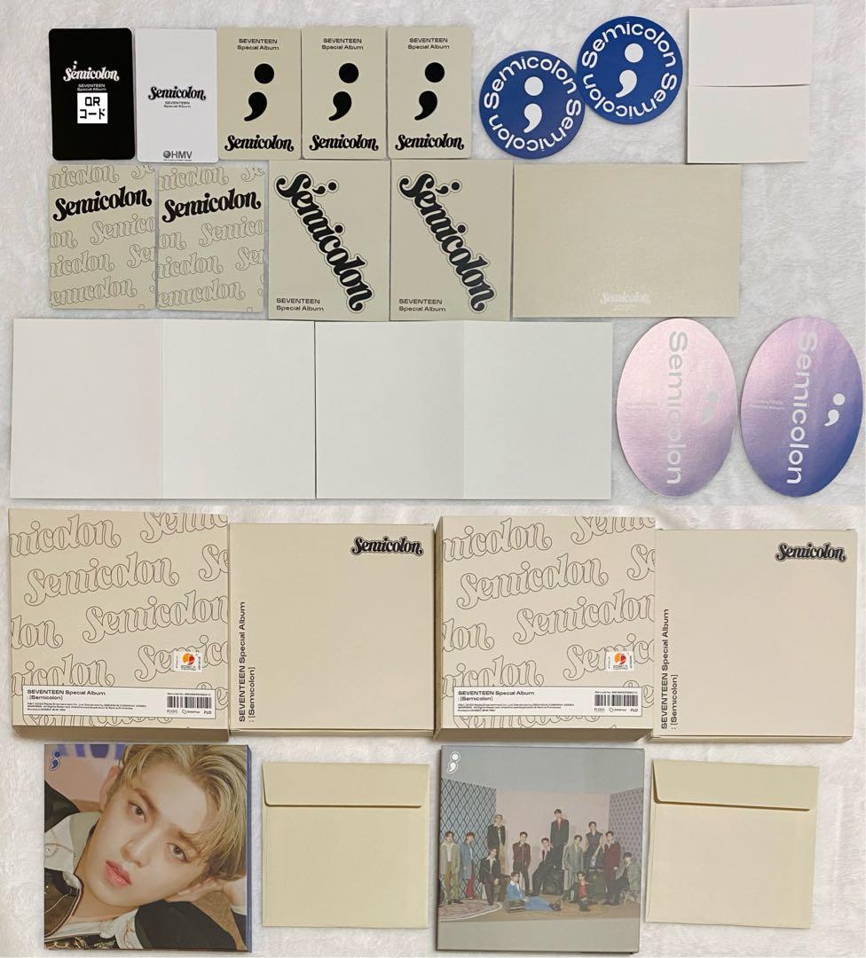 SEVENTEEN Semicolon 中国 特典 HMV トレカ エスクプス