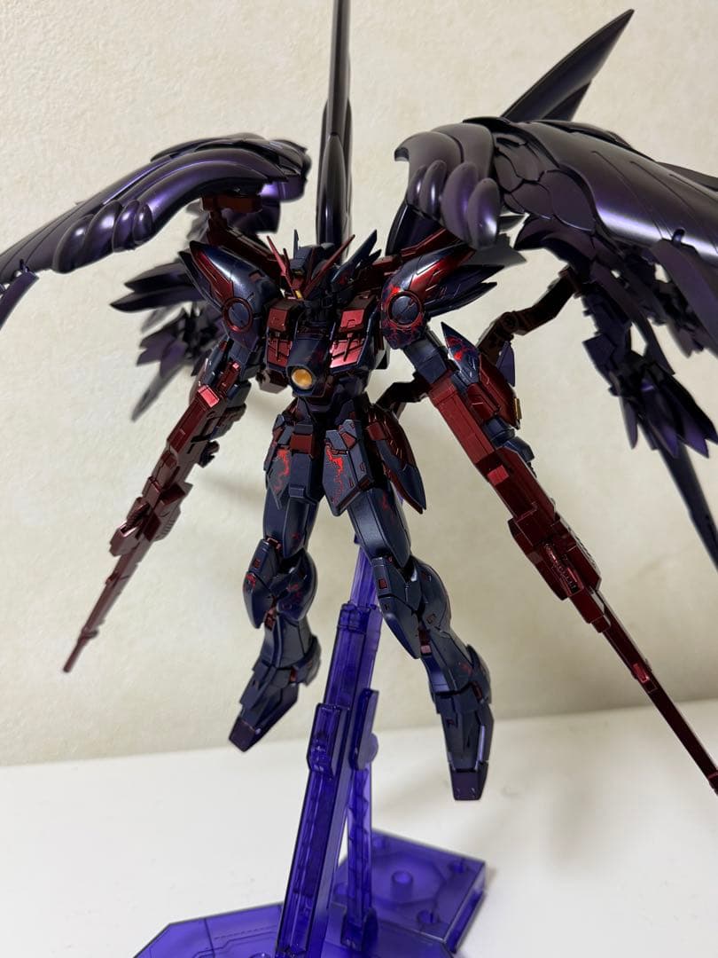 【完成品】MG ウイングガンダムゼロEW ver.Kaスノーホワイトプレリュード