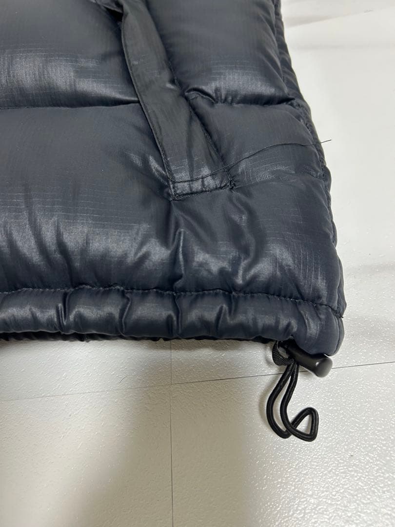激美品❗️THE NORTH FACE ブラック ダウンベスト　ヌプシ