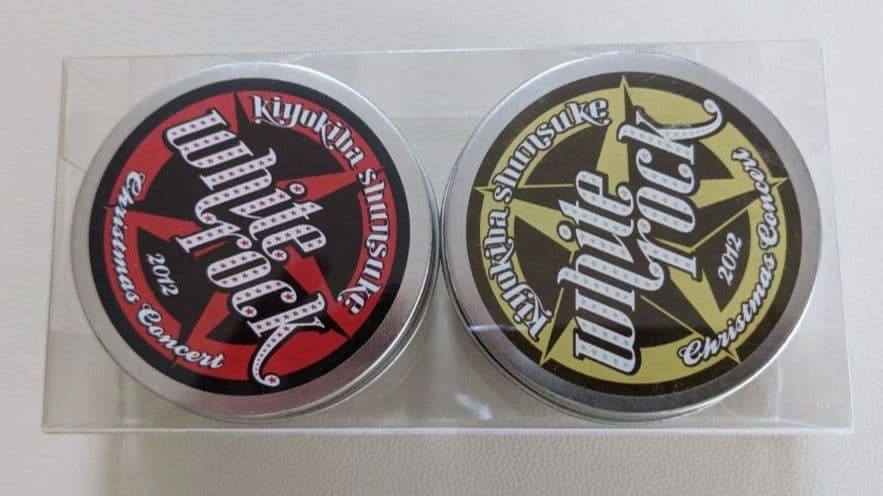 トラベルキャンドル WHITE ROCK 2012 ２缶セット