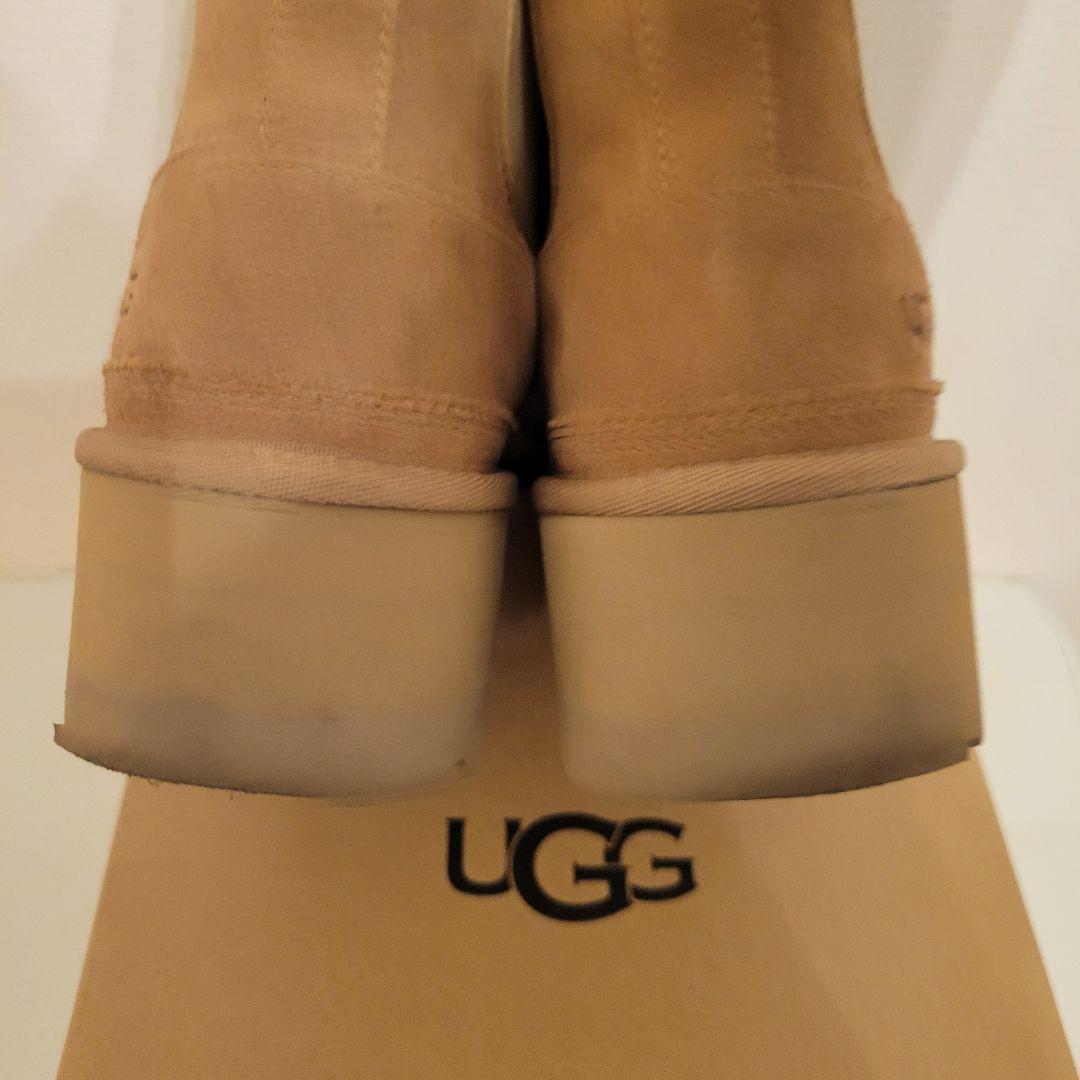 UGG プラットフォームブーツ チェスナット　厚底　6