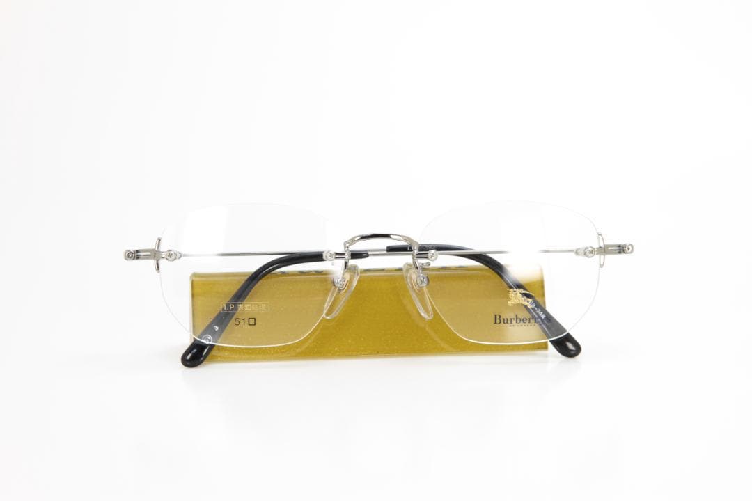 Burberrys バーバリー フチなし眼鏡 国産IPチタン BB-748-C3