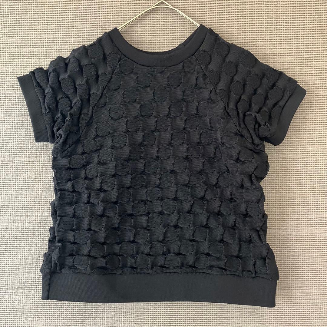 美品 トリココムデギャルソン 立体 ぽこぽこ カットソー AD2015