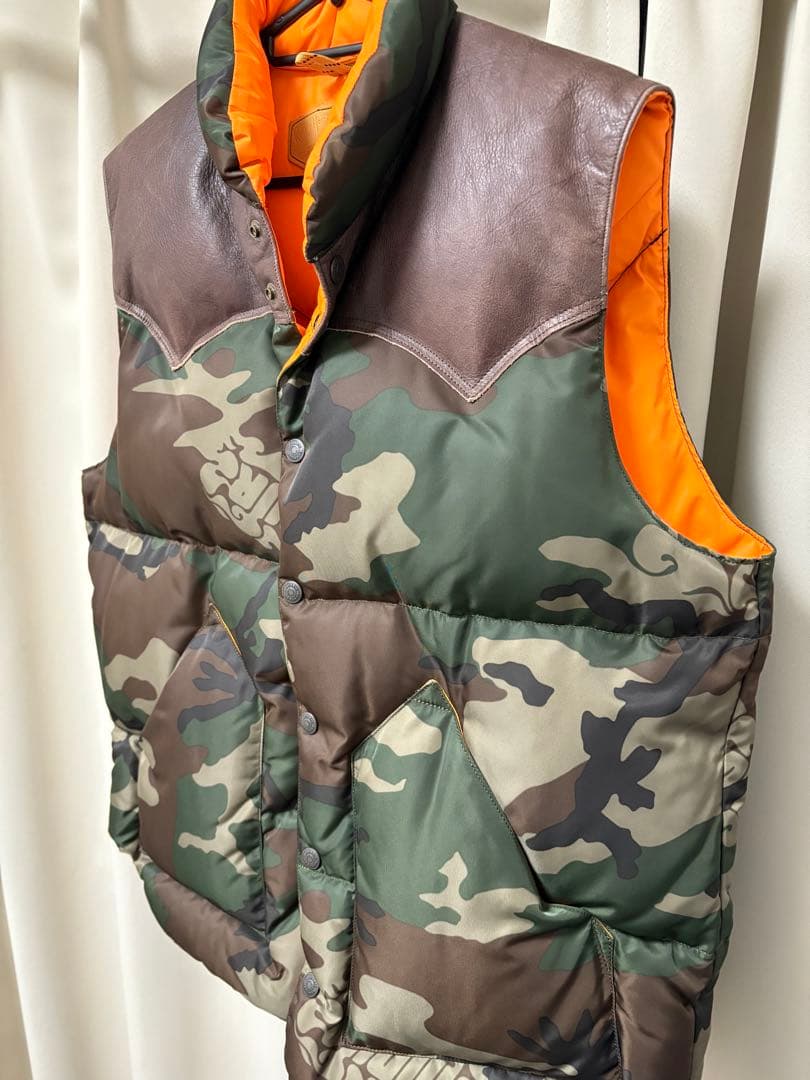 【美品】ヒステリックグラマー ロッキーマウンテン ダウンベスト