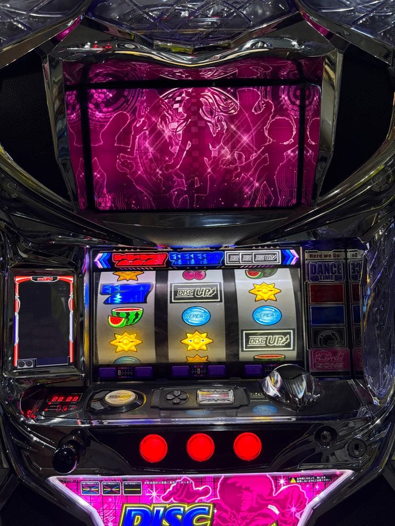 パチスロ実機　ディスクアップZS実機