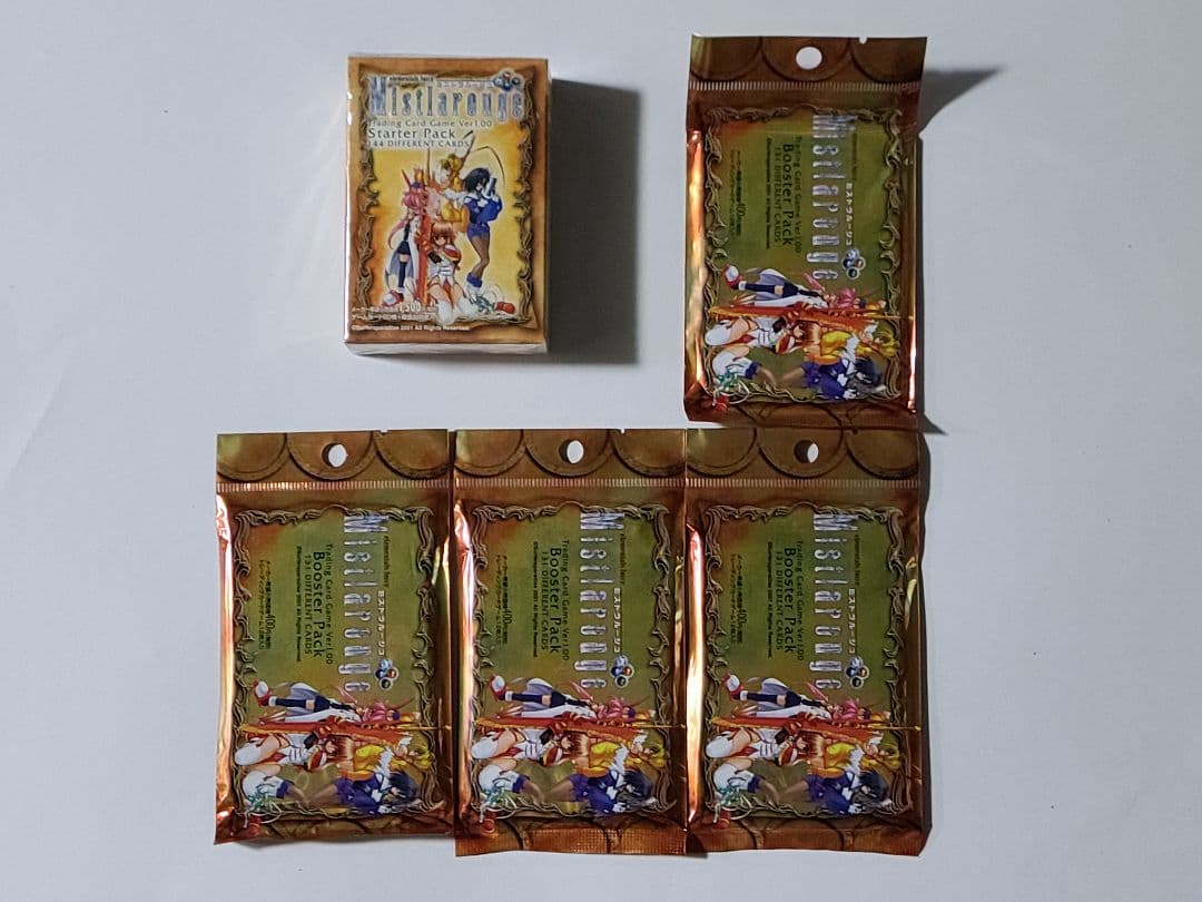 Mistilrougeスターター、ブースターパック4個セット未開封