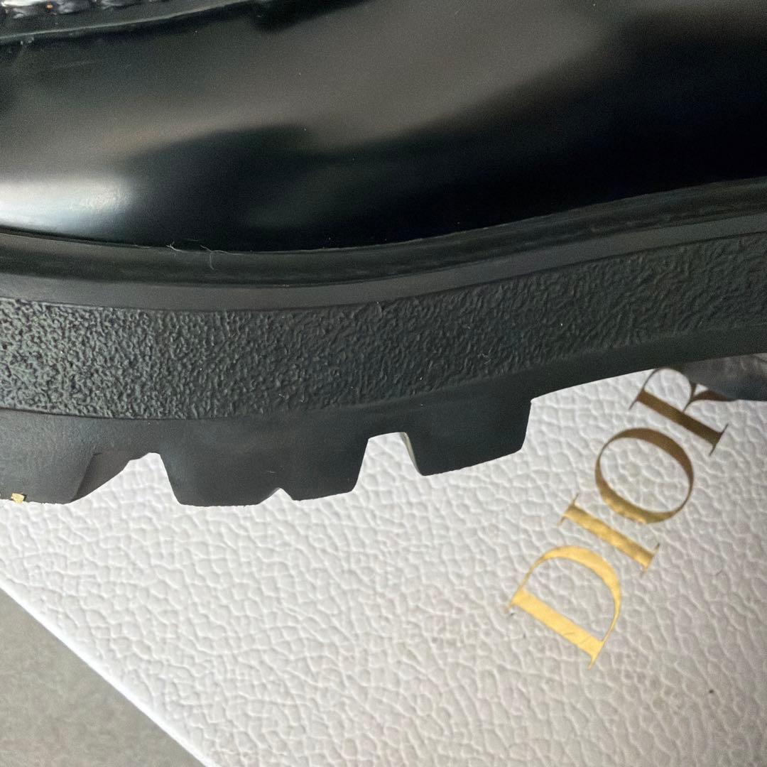 Christian Dior ブラックローファー