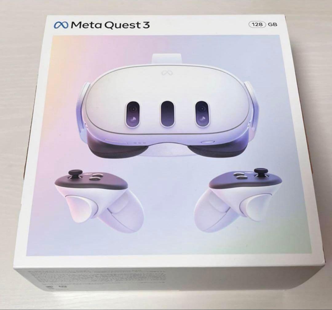 quest3 128GB メタクエスト3+ヘッドストラップ付き